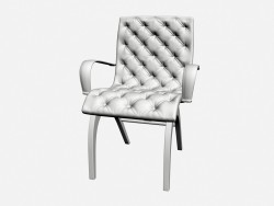 Chair with armrests HERMAN CAPITONNE
