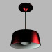3D Modell Strahl hängende Lampe Pendelleuchte - Vorschau