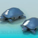 3D Modell Schildkröten - Vorschau