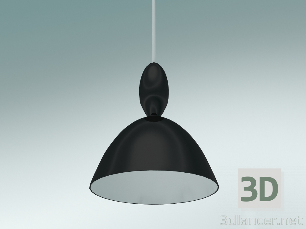 modello 3D Lampada a sospensione Mhy (Nero) - anteprima