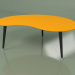 3d модель Журнальний стіл Нирка (помаранчевий) – превью