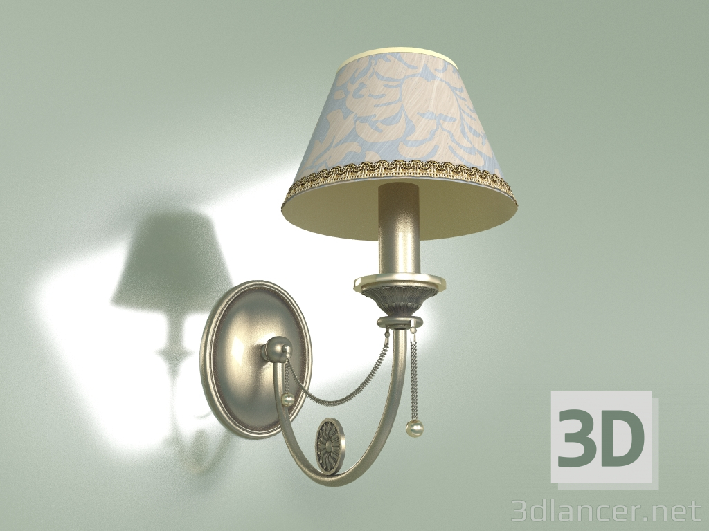 modello 3D Lampada da parete DORATO DOR-K-1 (PA) - anteprima