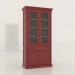3d model Double-door showcase with glass (Chateau) - preview