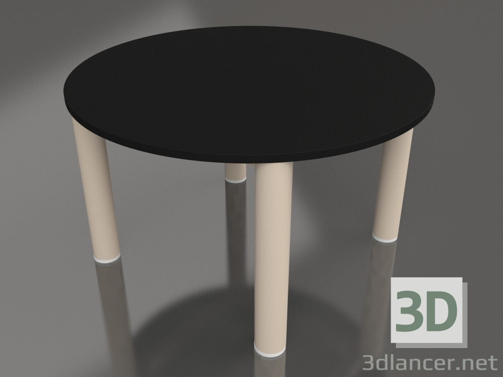 3d model Coffee table D 60 (Sand, DEKTON Domoos) - preview