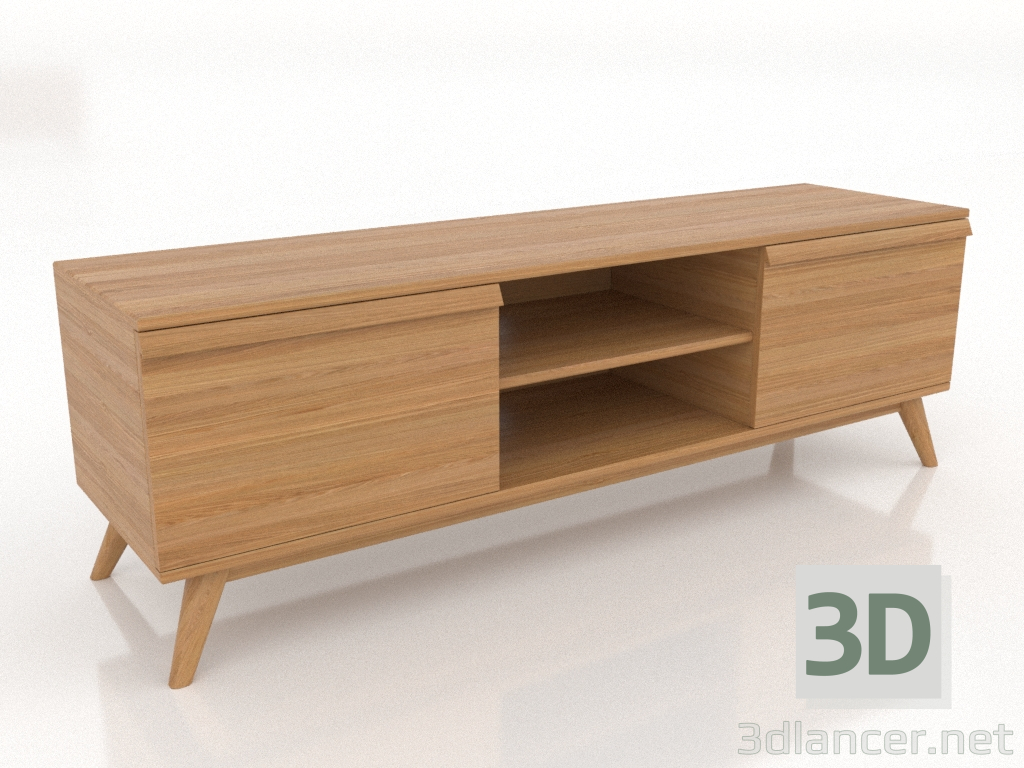 3d model OPEN cabinet 1500 mm (natural oak) - preview 3d model OPEN cabinet 1500 mm (natural oak) - preview