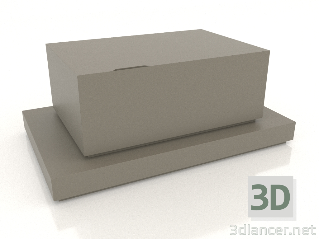3d модель Блок хранения Simmetria 800х500х320 мм (вариант 2) – превью 3d модель Блок хранения Simmetria 800х500х320 мм (вариант 2) – превью