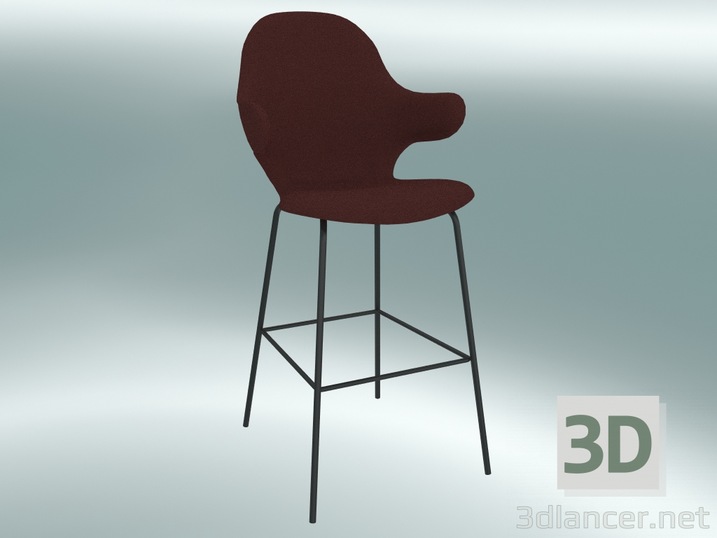 3D modeli Bar taburesi Yakalama (JH17, 63x58 H 117cm, Steelcut - 655) - önizleme