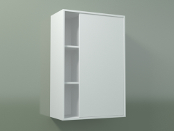 Wall cabinet with 1 right door (8CUCBCD01, Glacier White C01, L 48, P 24, H 72 cm)