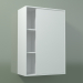 3d model Wall cabinet with 1 right door (8CUCBCD01, Glacier White C01, L 48, P 24, H 72 cm) - preview
