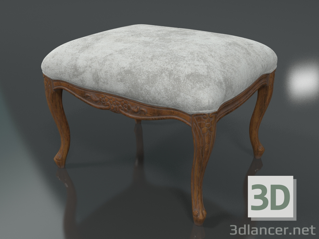 3D Modell Sitzpuff (Art. 13525) - Vorschau