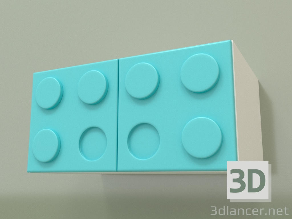 3D Modell Zwischengeschoss (Aqua) - Vorschau