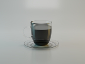 Glass cup / Скляна кружка