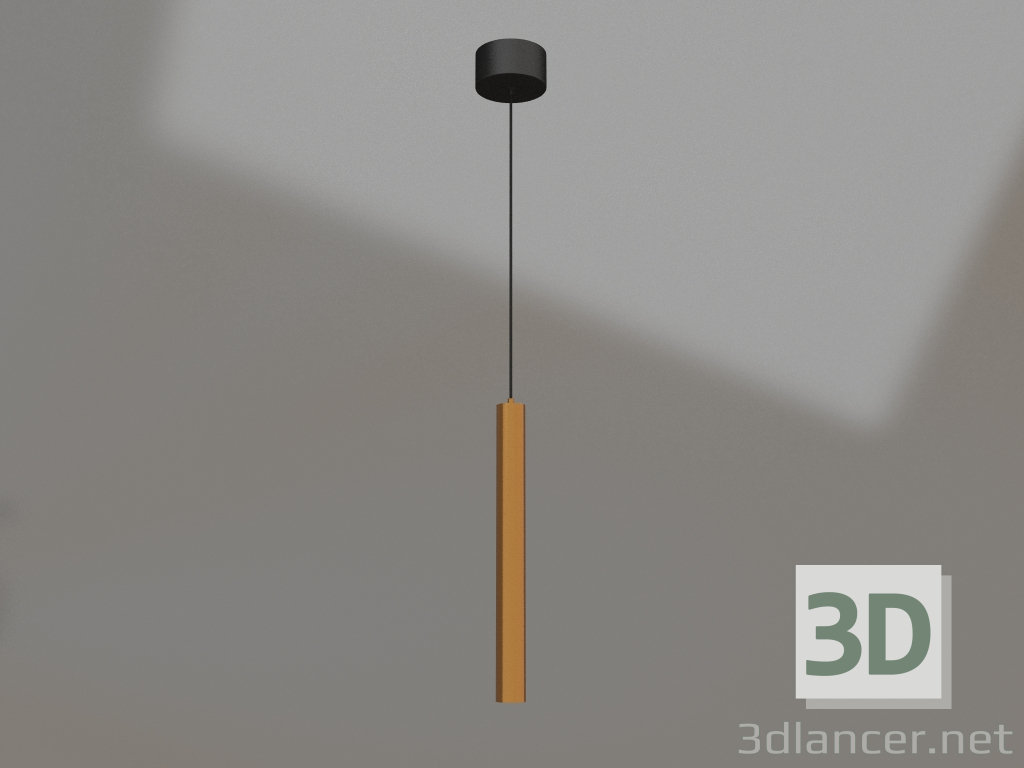 modello 3D Lampada SP-PIPE-HANG-L300-R30-9W Day4000 (GD, 24 gradi, 230V) - anteprima