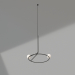 3d model Hanging lamp (black) - preview