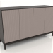 3D Modell TV-Ständer FARGO mit gefrästen Fronten 1600x500x950 mm (Platin, Wenge-Eiche, Option 4) - Vorschau