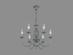 Chandelier A8392LM-6BK