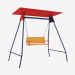 3d model Sofa swing (with canopy) (6408) - preview