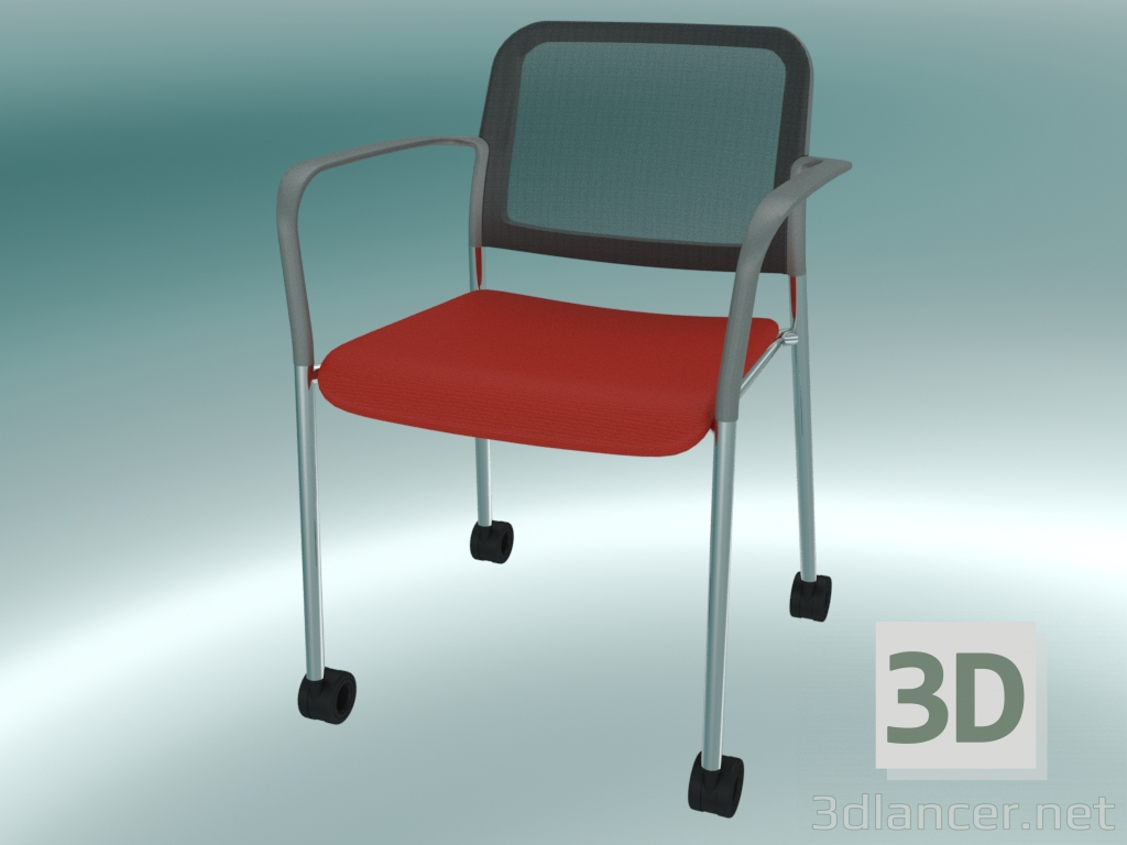 3D Modell Konferenzstuhl (505HC 2P) - Vorschau