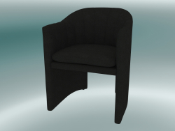 Dining chair, office Loafer (SC24, H 79cm, 57x59cm, Velvet 11 stone)