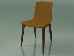 Cadeira 3955 (4 pernas de madeira, estofada, nogueira)