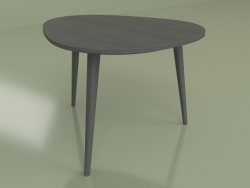 Mini table basse Rio (plateau noir)