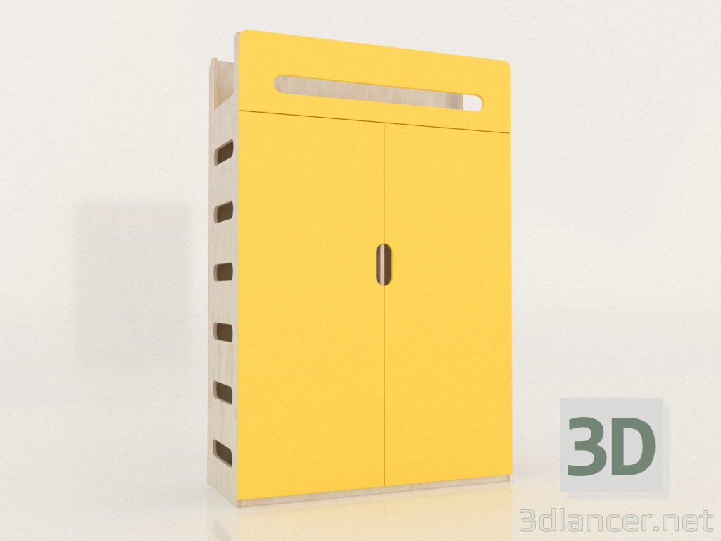 3D Modell Kleiderschrank geschlossen MOVE WB (WYMWB2) - Vorschau