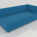 3d model Módulo sofá 103 esquina ampliado derecha - vista previa