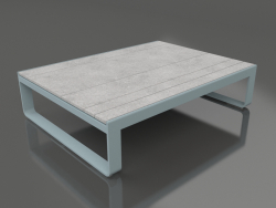 Mesa de centro 120 (DEKTON Kreta, Azul grisáceo)