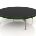 modèle 3D Table basse ronde Ø120 (Vert bouteille, DEKTON Domoos) - preview