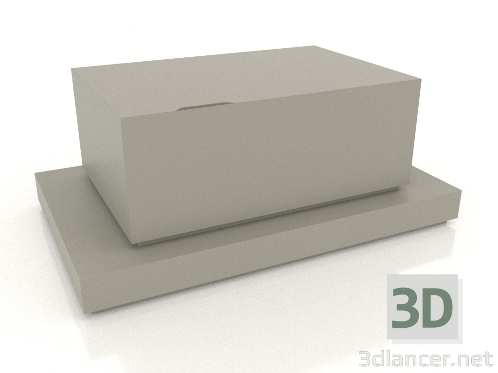 modello 3D Mobile contenitore Simmetria 800x500x320 mm (opzione 3) - anteprima modello 3D Mobile contenitore Simmetria 800x500x320 mm (opzione 3) - anteprima