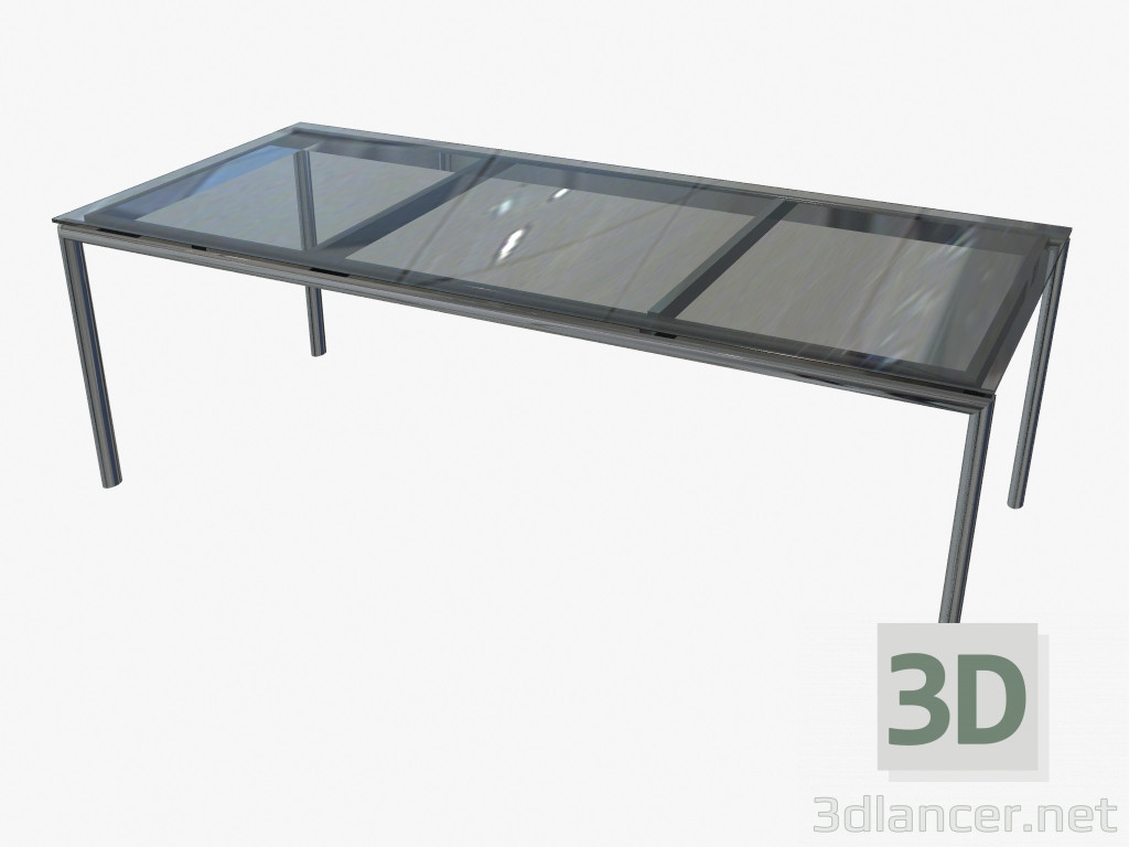 3d model Dining table (220H100) - preview