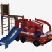 modello 3D Complesso di gioco per bambini del Ministero delle situazioni di emergenza (5123) - anteprima