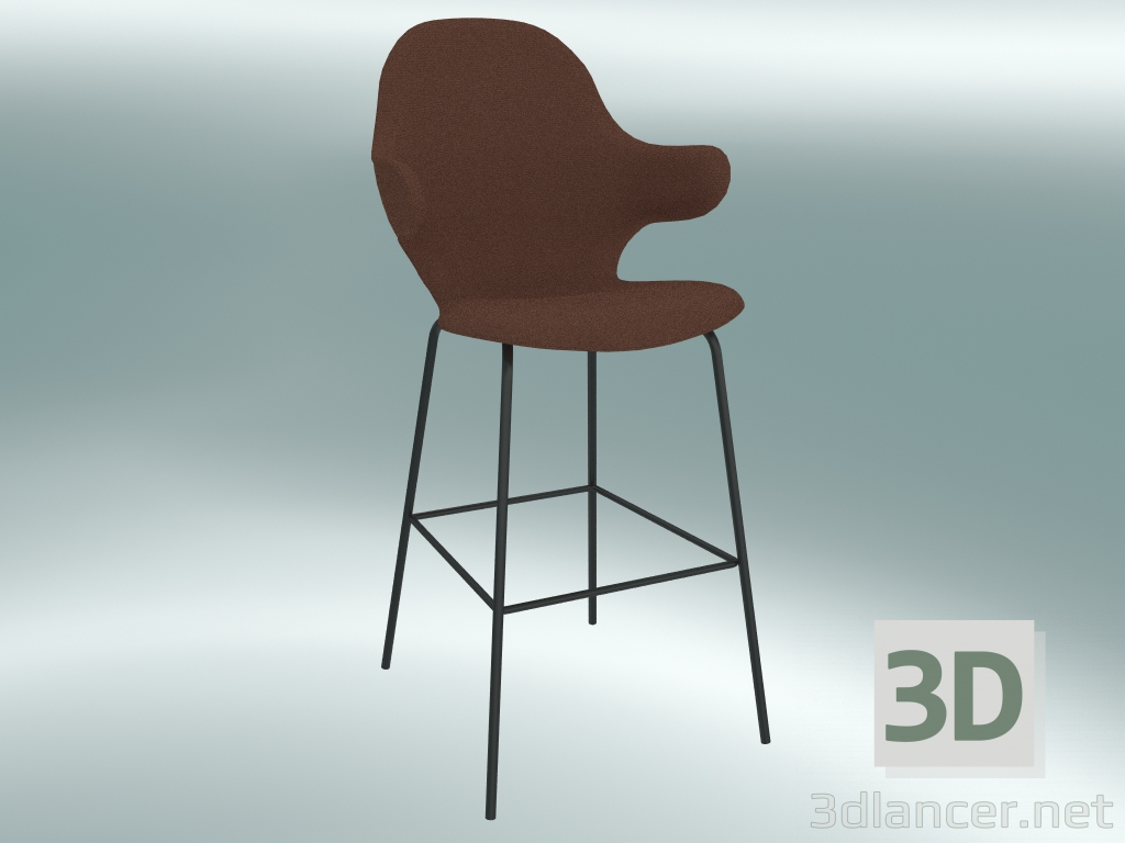 3D modeli Bar taburesi Yakalama (JH17, 63x58 H 117cm, Steelcut Trio 2 - 365) - önizleme