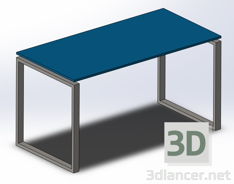 3d модель стол – превью