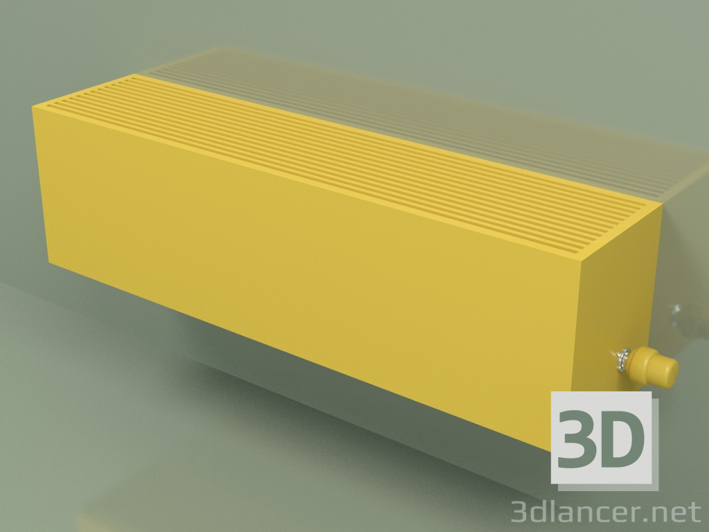 3D modeli Konvektör - Aura Slim Basic (280x1000x230, RAL 1012) - önizleme