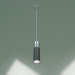 3d модель Подвесной светильник 50135-1 LED (хром-черный) – превью