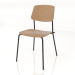 3d model Unstrain chair with plywood back h81 - preview