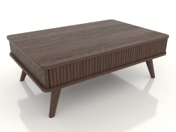 Coffee table (dark walnut)