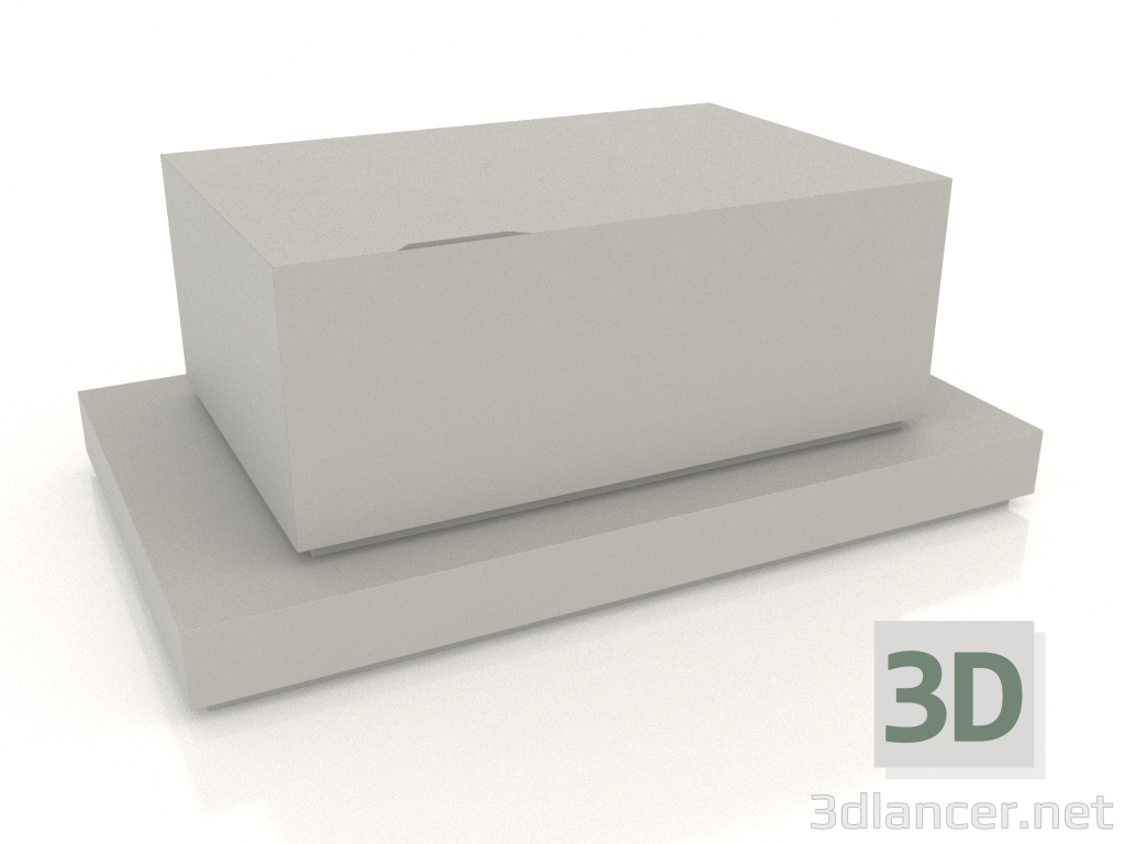 3d модель Блок хранения Simmetria 800х500х320 мм (вариант 4) – превью 3d модель Блок хранения Simmetria 800х500х320 мм (вариант 4) – превью