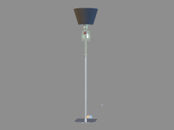 Торшер Torch Pequena lâmpada de assoalho Black lampshade 2 605 733