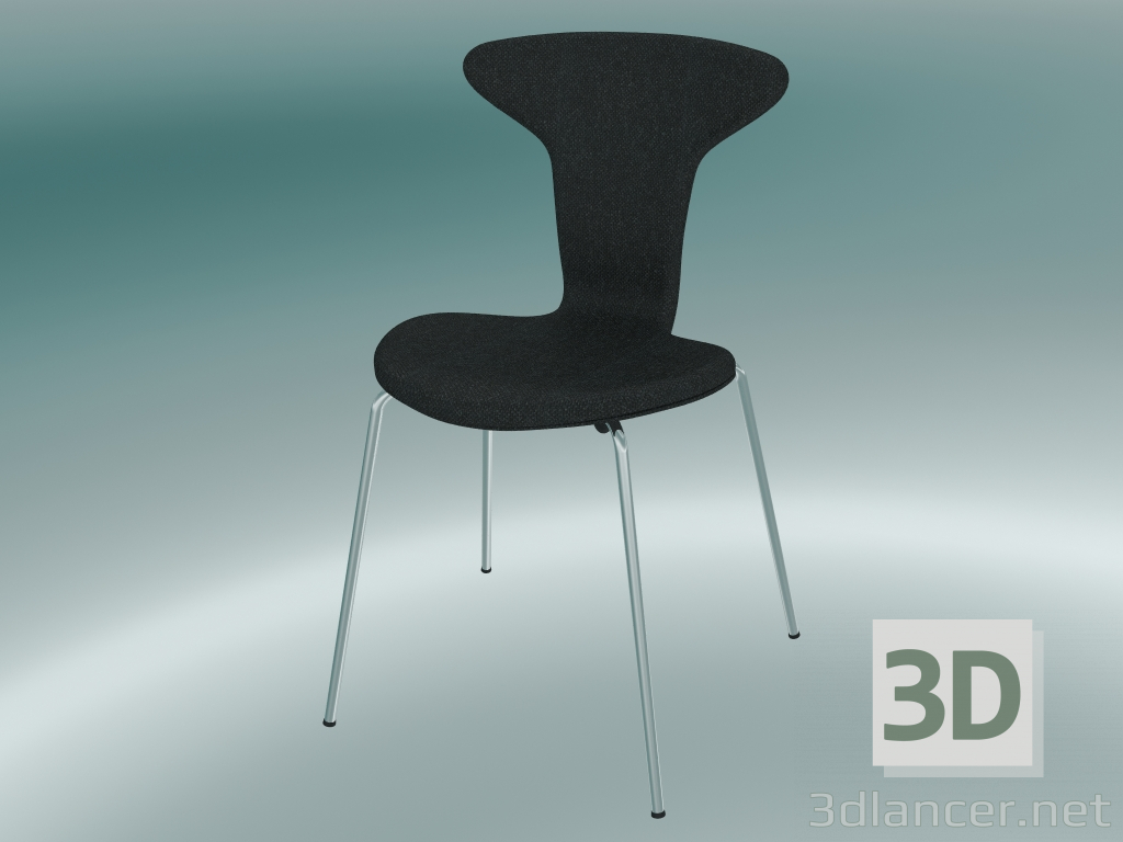 3D Modell Gepolsterter Stuhl - Vorschau