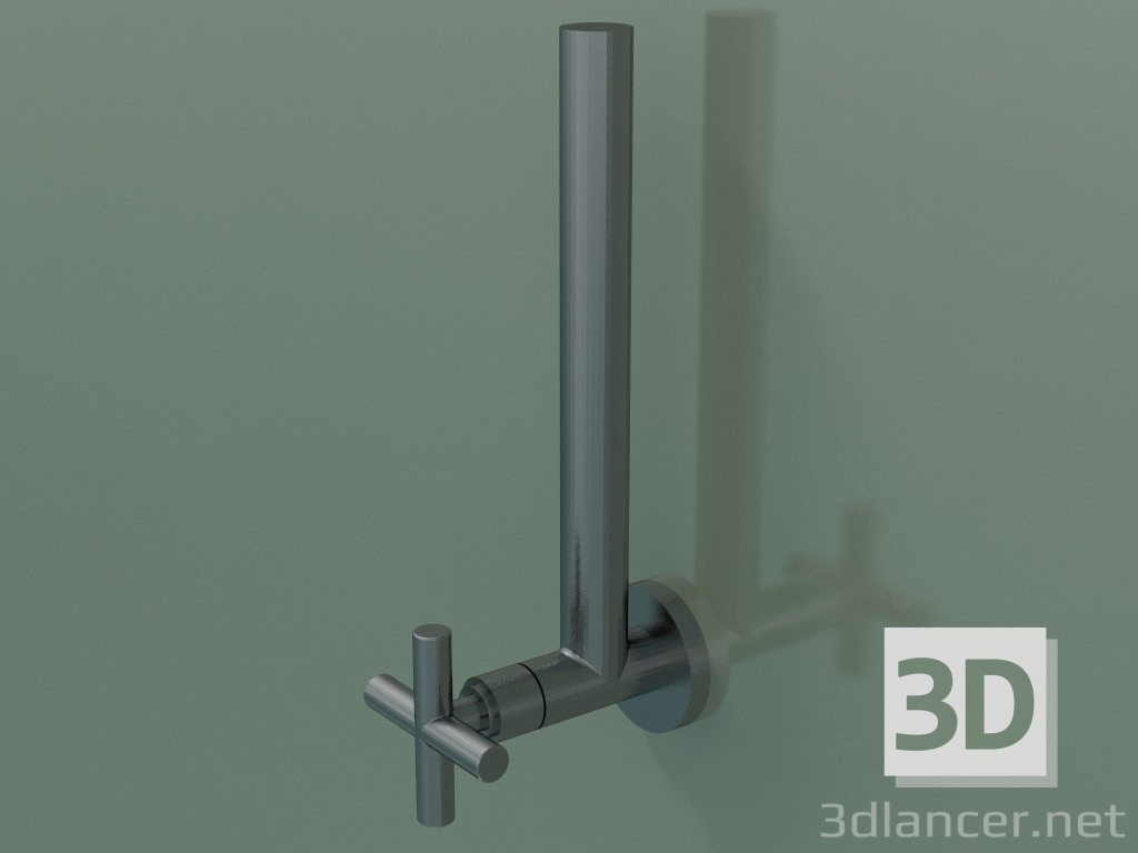 3D modeli Duvar açılı valf (22900892-99) - önizleme