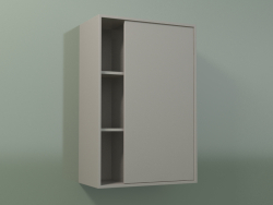 Настенный шкаф с 1 правой дверцей (8CUCBCD01, Clay C37, L 48, P 24, H 72 cm)