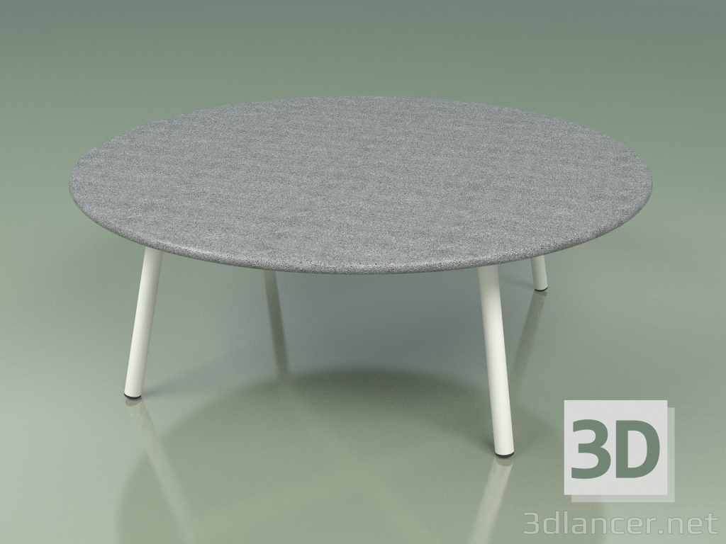 3d model Coffee table 012 (Metal Milk, Luna Stone) - preview