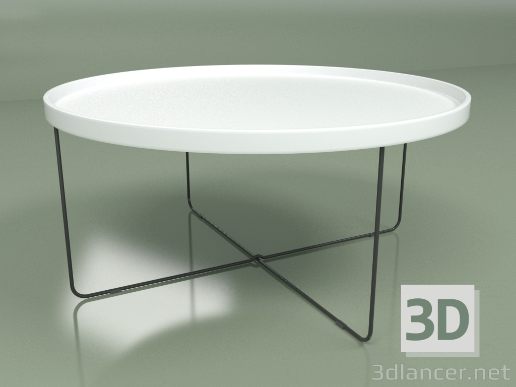 3d модель Кавовий стіл Arvika діаметр 90 – превью