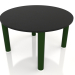 3d model Coffee table D 60 (Bottle green, DEKTON Domoos) - preview