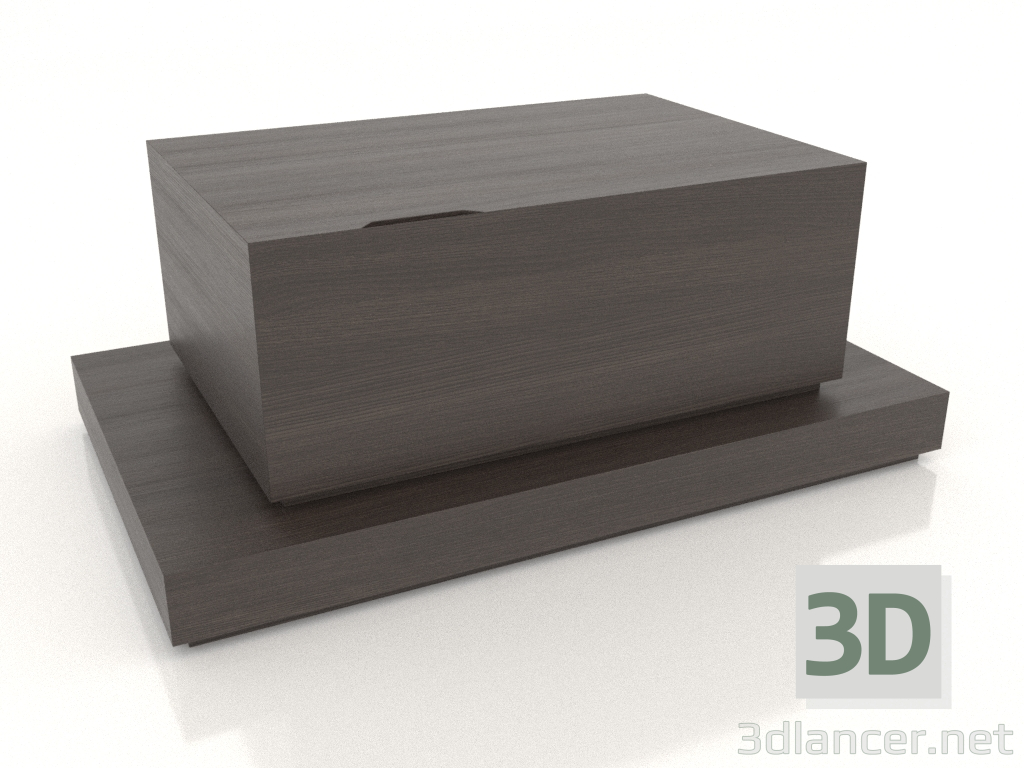 modello 3D Mobile contenitore Simmetria 800x500x320 mm (opzione 5) - anteprima modello 3D Mobile contenitore Simmetria 800x500x320 mm (opzione 5) - anteprima