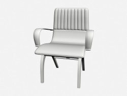 Chair with armrests HERMAN FISSA
