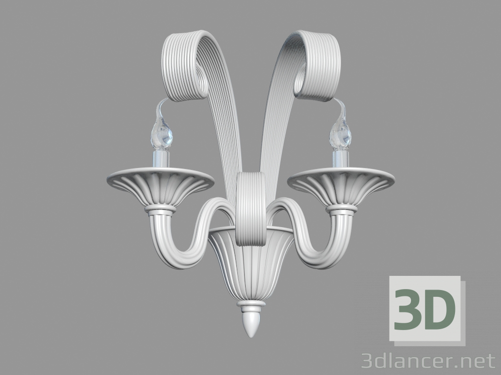3d model Wall bracket made of glass (W110218 2) - preview