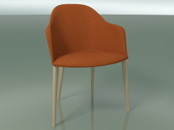Кресло 2225 (4 деревянные ножки, со съемной обивкой, bleached oak)